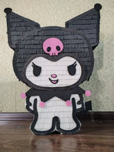Load image into Gallery viewer, Piñata 2D de Kuromi personalizada – Custom Kuromi 2D piñata for birthdays and themed parties 🎉