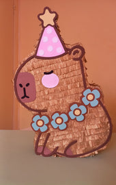 Piñata 2D de Capibara personalizada – Custom Capybara 2D piñata for birthdays and parties 🎉