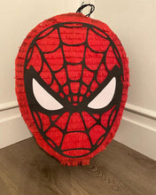 Load image into Gallery viewer, Piñata temática Spiderman 2D para niños – Spiderman 2D party piñata for kids and celebrations 🕷️