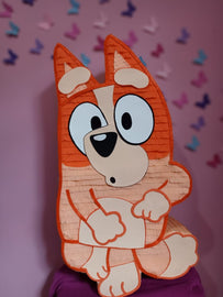 Personalized Bluey 2D piñata – Piñata Bluey 2D personalizada para tu fiesta especial 🐾