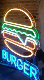 Personalized neon acrylic light sign – letrero LED acrílico con estilo neón para negocios