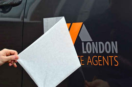 Vinil Adhesivo para Ventanas - Diseños Personalizados