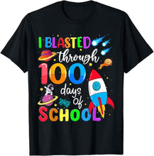 Load image into Gallery viewer, Tshirt 100 day of school custom