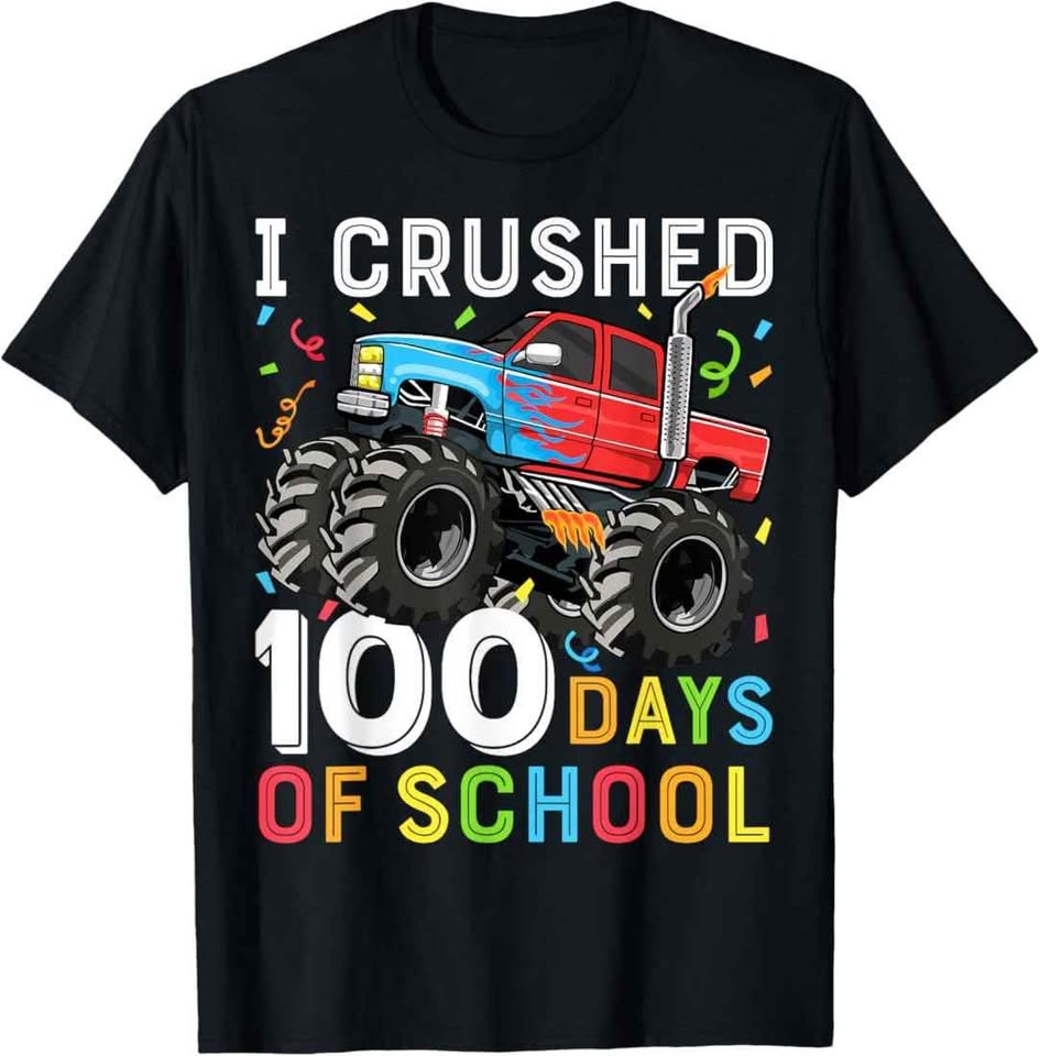 Tshirt 100 day of school custom