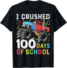 Load image into Gallery viewer, Tshirt 100 day of school custom