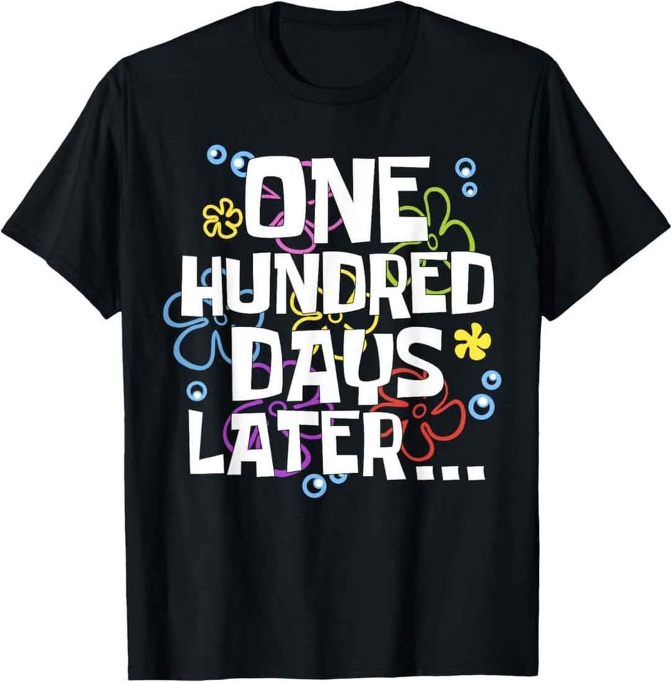 Tshirt 100 day of school custom