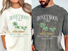💖 Honeymoon Bride & Wedding Personalized Items