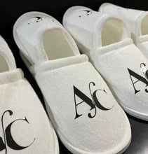 Load image into Gallery viewer, 👡 Custom Slippers for Weddings, XVs &amp; Sweet 16