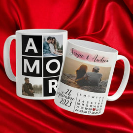 Custom Couples Mugs – Personalized Design, Gift