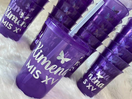 Vasos personalizados para eventos especiales – Custom printed cups for parties and gatherings 🎂