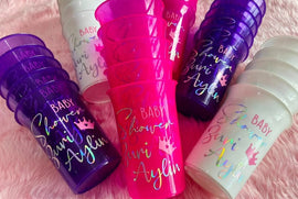 Vasos personalizados para eventos especiales – Custom printed cups for parties and gatherings 🎂