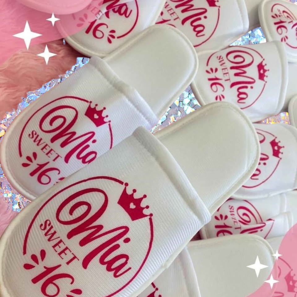 🎉 Vasos, Invitaciones y Pantuflas para XV, Bodas y Fiestas