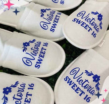 Load image into Gallery viewer, 👡 Slippers for XV, Sweet 16 &amp; Weddings
