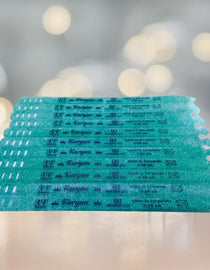 Pulseras de control de acceso para XV – Stylish access wristbands for quinceañera parties 🎉