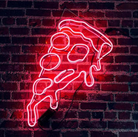 Anuncio LED personalizado para restaurante – Custom LED neon sign ideal for bars and food places 🍽️