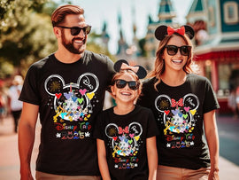 Playeras familiares Disney ideales para parques – Disney family shirts custom made for vacations 🏰
