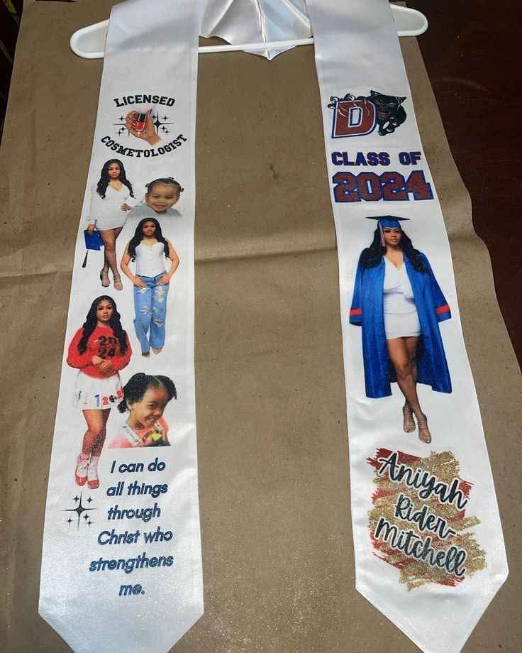 📌 Estolas Personalizadas | Graduación 2025 🎓✨