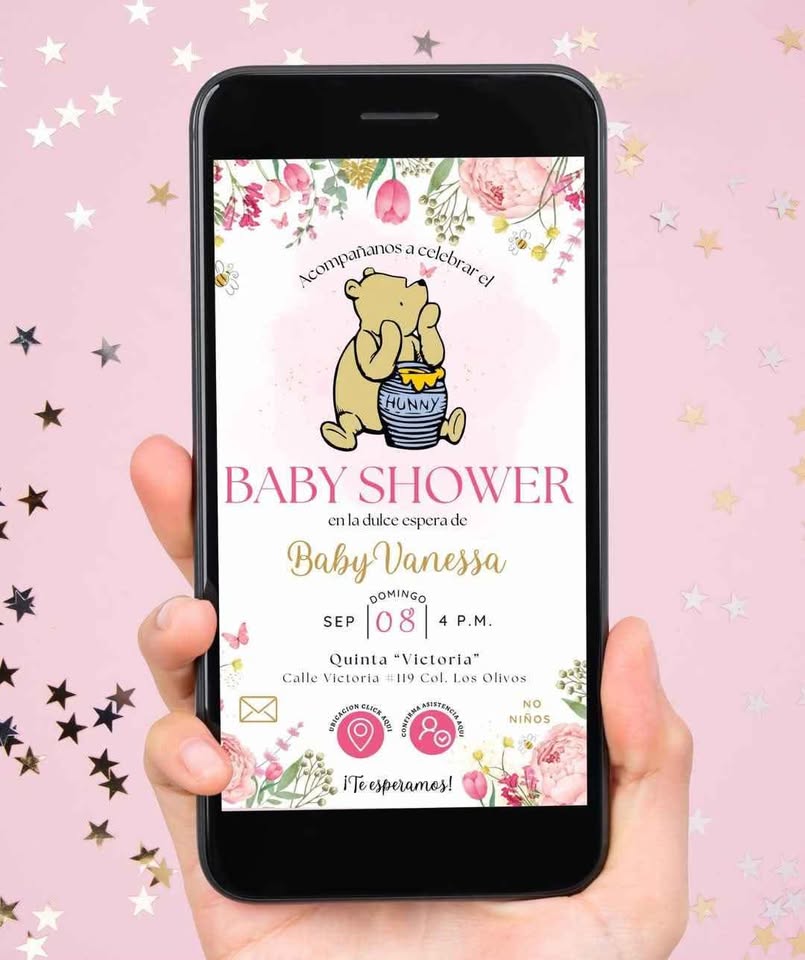 🐝✨ Baby Shower Winnie Pooh | Winnie the Pooh Baby Shower ✨🐻
