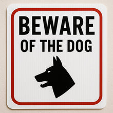 Load image into Gallery viewer, Warning sign beware of dog – custom design available