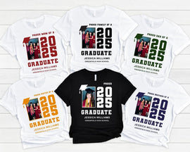 Class of graduation shirts – perfect for schools or graduation parties