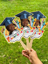 Load image into Gallery viewer, Photo face paddle for cheering – fun and unforgettable keepsake