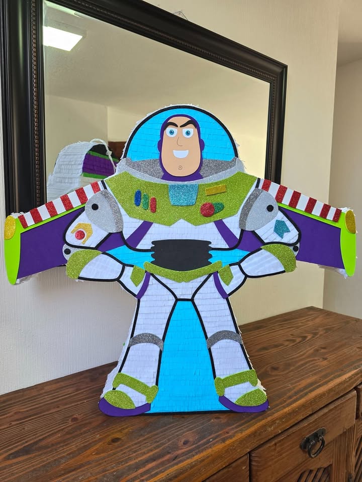 Piñata Buzz Lightyear for birthday event decor fun party surprise