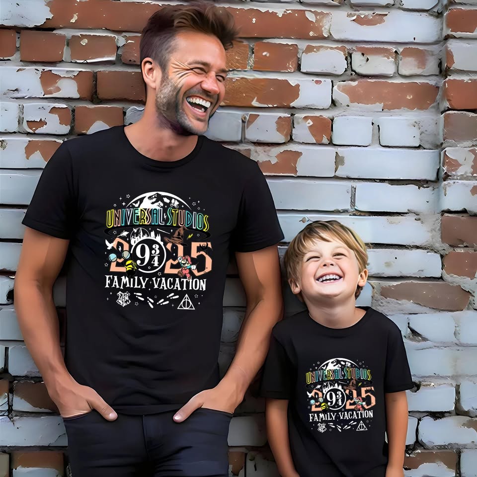 · Universal Studios 2025 family vacation shirt fun park trip to USA
