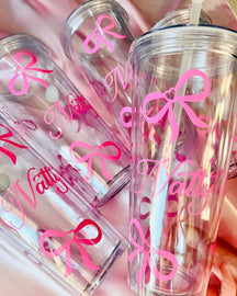 Custom cups for party favors perfect for weddings or birthdays