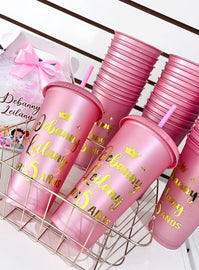 Custom tumblers with name perfect for party favors or gifts