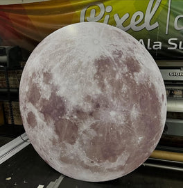 Moon made with Vinyl and Coroplast for Quinceanera or Wedding