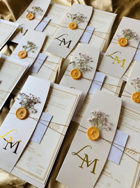 Elegant custom invitations for parties or celebrations