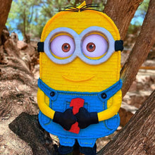 Load image into Gallery viewer, Celebrate with a Minion piñata custom made for fun and animated parties
