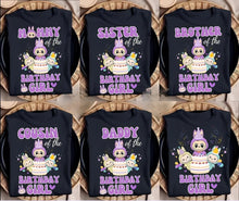 Load image into Gallery viewer, Playera personalizada Labubu cumpleaños – Personalized Labubu birthday shirt for your party