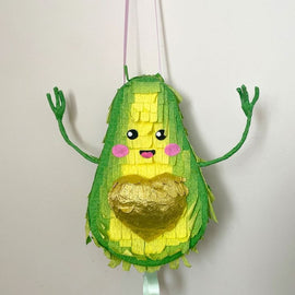 🥑 Pinata 3D de Aguacate Divertido – Ideal para Cumpleaños y Fiestas 🎉
