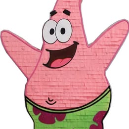 SpongeBob Party Pinata / Piñata de Patricio Estrella personalizada