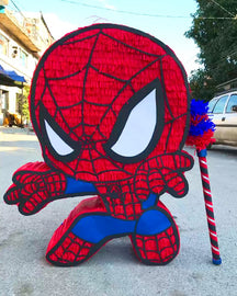 Piñata temática Spiderman 2D para niños – Spiderman 2D party piñata for kids and celebrations 🕷️
