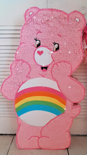 Load image into Gallery viewer, Piñata temática Ositos Cariñositos 2D – Care Bears 2D party piñata for kids and celebrations 🐻