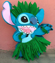 Load image into Gallery viewer, Piñata temática Stitch 2D para niños – 2D Stitch party piñata custom made for celebrations 💙