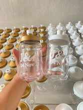 Load image into Gallery viewer, Personalized sippy cups with names for parties, daycare and celebrations