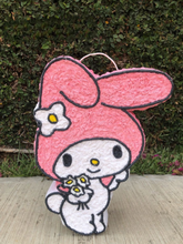 Load image into Gallery viewer, Piñata temática My Melody 2D para niños – My Melody 2D party piñata for kids and celebrations 💕