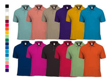 Load image into Gallery viewer, Custom polo t-shirt for business uniforms, workwear and events