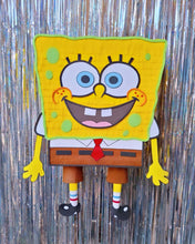 Load image into Gallery viewer, Piñata 2D de Bob Esponja personalizada – Custom SpongeBob 2D piñata for birthdays and parties 🎉