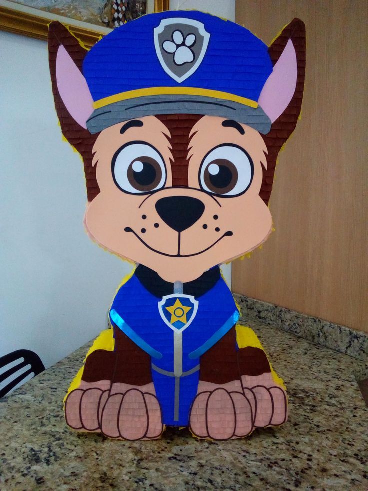 Paw Patrol 2D birthday piñata – Piñata Paw Patrol 2D perfecta para fiestas infantiles 🎂
