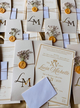 Load image into Gallery viewer, Invitaciones personalizadas para bodas y eventos – Custom wedding and event invitations